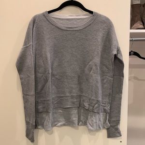 Lululemon reversible merino wool sweater